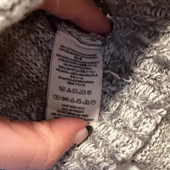 Gray Women's Cropped FP Sweater - Picture 3 of 3